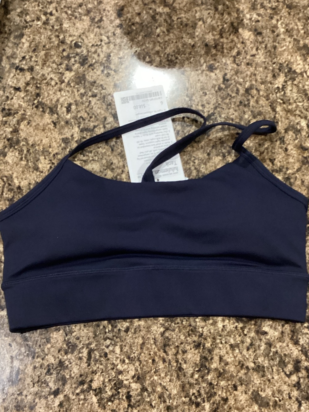 lululemon athletica Navy Strappy Sports Bra